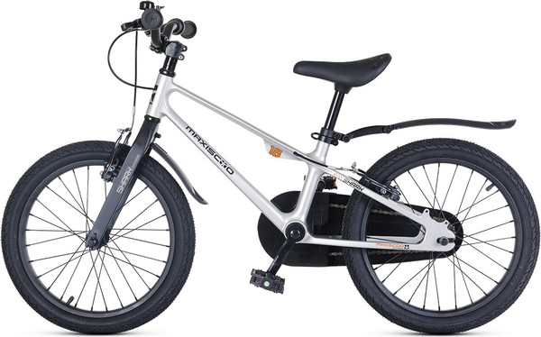 Изображение товара Детский велосипед Maxiscoo Shark Sport 18 2025 / MSC-SH1842 (серый жемчуг, разобранный, в коробке)