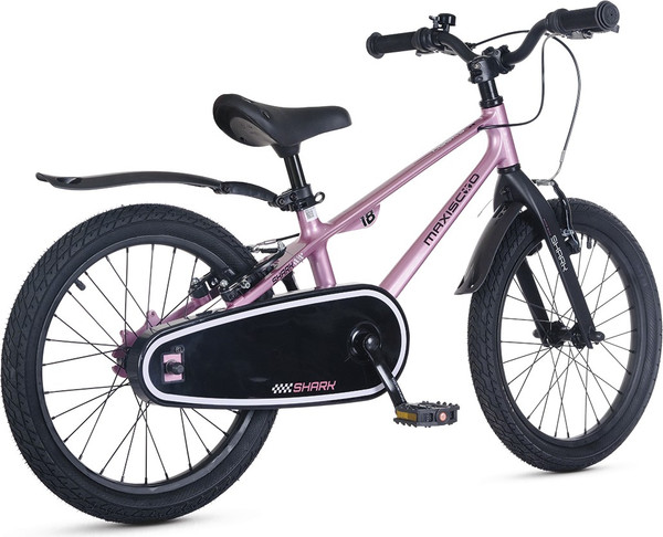Изображение товара Детский велосипед Maxiscoo Shark Sport 18 2025 / (MSC-SH1843 (розовый жемчуг)