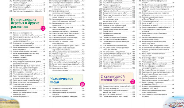 Изображение товара Энциклопедия Эксмо Невероятные факты! 365 вопросов и ответов, твердая обложка