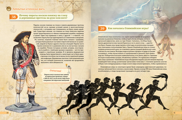 Изображение товара Энциклопедия Эксмо Невероятные факты! 365 вопросов и ответов, твердая обложка