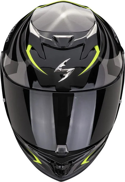 Изображение товара Мотошлем Scorpion Exo Exo-520 Evo Air Terra (р. XL, черный/серебристый/желтый)