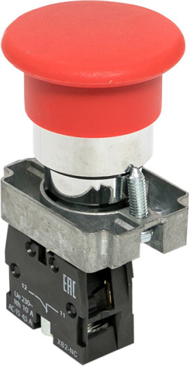 Изображение товара Кнопка на DIN-рейку КС BC42-XB2 Грибок / 89481