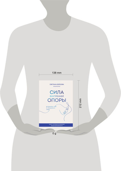 Изображение товара Книга Бомбора Сила внутренней опоры, твердая обложка (Березова Светлана)