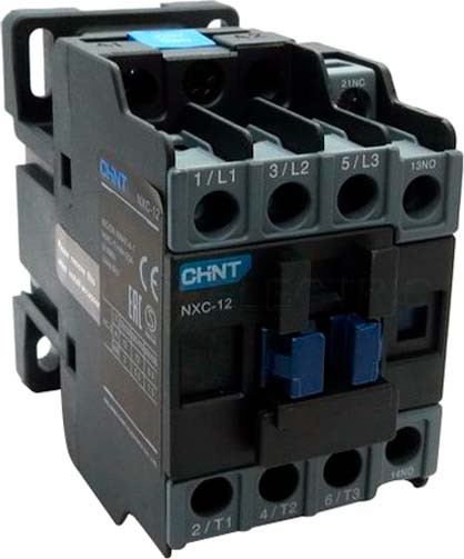 Изображение товара Контактор Chint NXC-12M01/Z 24DC 1НЗ / 836672