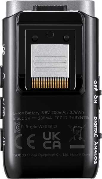 Изображение товара Радиосистема микрофонная Godox WEC-S Kit1 Накамерная / 31967