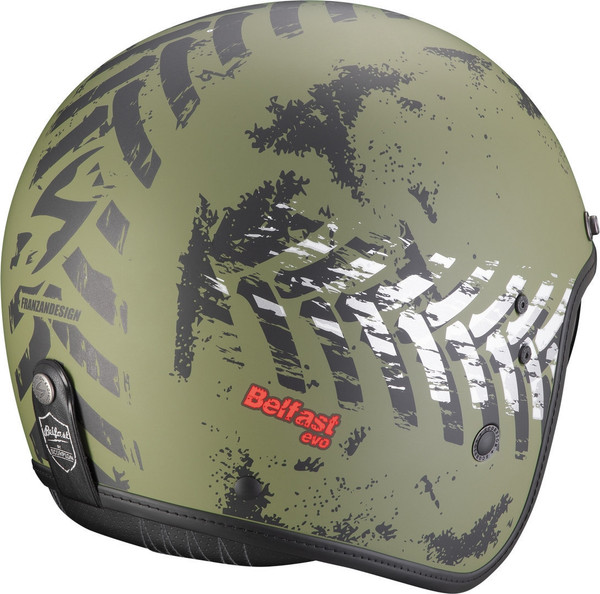 Изображение товара Мотошлем Scorpion Exo Belfast Evo Nevada (р. S, зеленый матовый/серебристый)