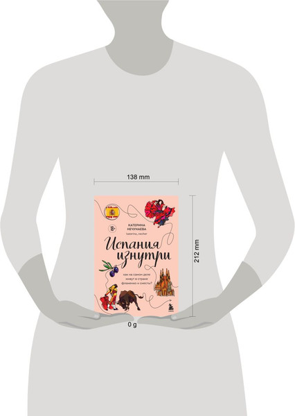 Изображение товара Книга Бомбора Испания изнутри, твердая обложка (Нечунаева Катерина)