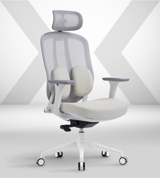 Изображение товара Кресло офисное Sparx FX-18-1 Pillow (White/Beige)