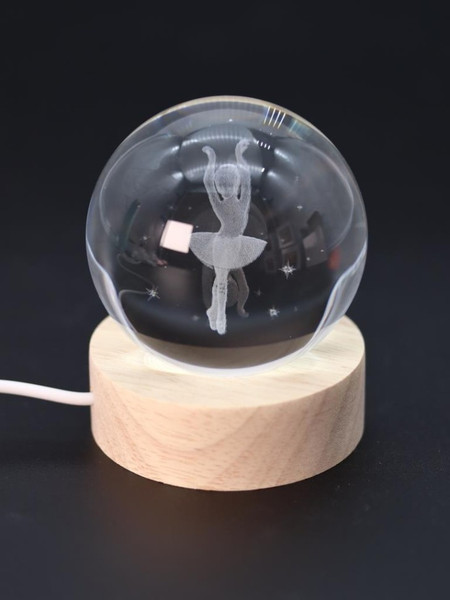 Изображение товара Ночник ILikeGift Ballerina 3D / 149-022
