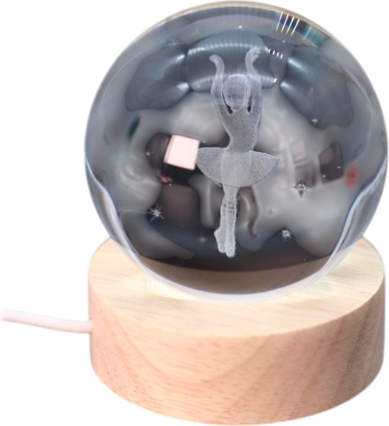 Изображение товара Ночник ILikeGift Ballerina 3D / 149-022