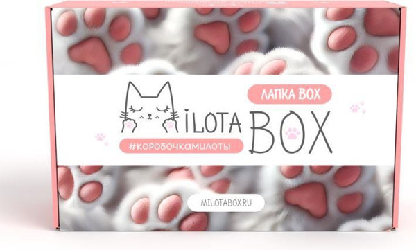 Изображение товара Подарочный набор ILikeGift MilotaBox Лапка Box / MB135
