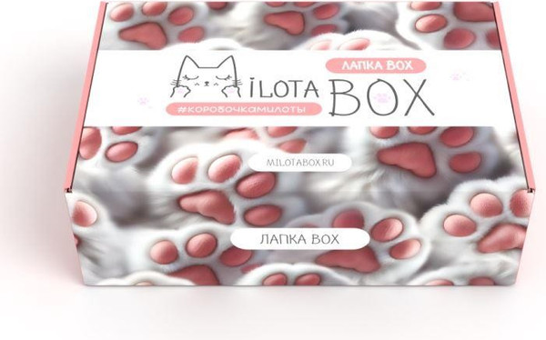 Изображение товара Подарочный набор ILikeGift MilotaBox Лапка Box / MB135