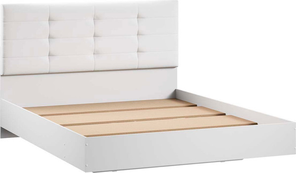 Изображение товара Двуспальная кровать ТриЯ Бетта 1600 Тип 3 (белый снег/белый)