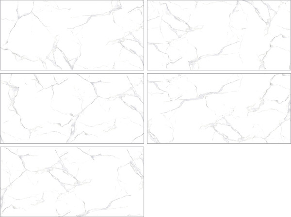 Изображение товара Плитка Netto Gres White Marble Matt (600x1200)