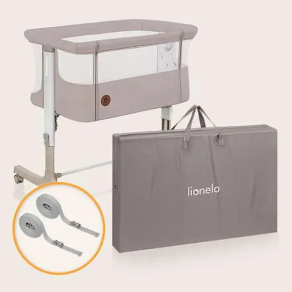 Изображение товара Детская кроватка Lionelo Aurora (Beige Cappuchino)