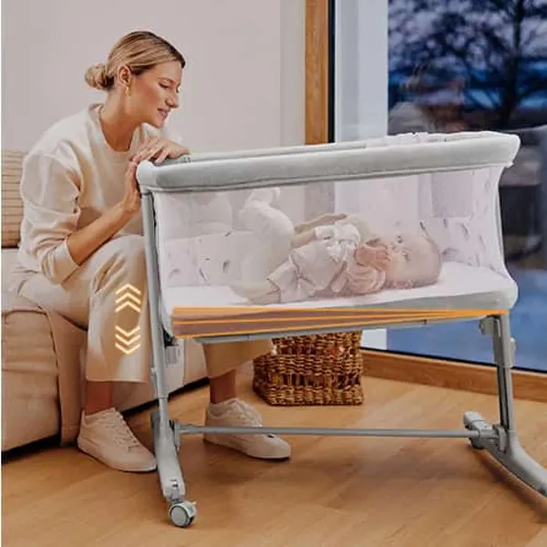 Изображение товара Детская кроватка Lionelo Aurora (Beige Cappuchino)