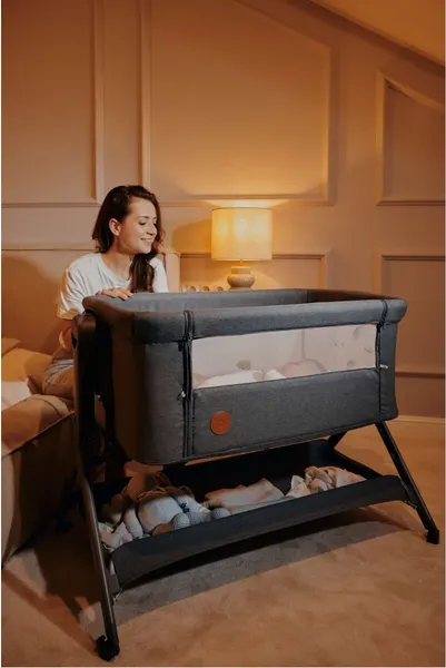 Изображение товара Детская кроватка Lionelo Leonie Plus (Grey Stone)