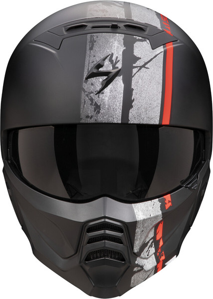 Изображение товара Мотошлем Scorpion Exo Combat II Lord (р. S, черный матовый/красный)