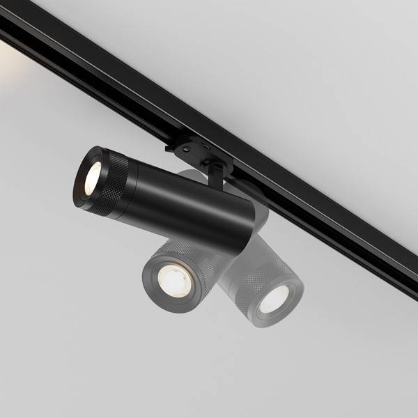 Изображение товара Трековый светильник Maytoni Focus Zoom TR198-3-20W2.7K-Z-B