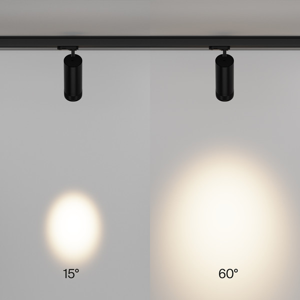 Изображение товара Трековый светильник Maytoni Focus Zoom TR198-3-20W2.7K-Z-B