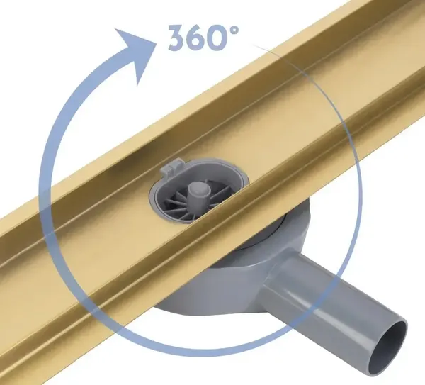 Изображение товара Трап для душа REA Neox Pro 1000 Matt Gold / REA-G2850