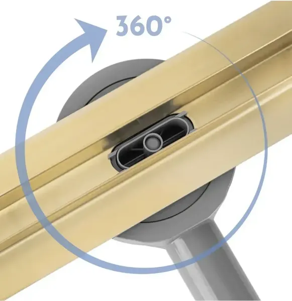 Изображение товара Трап для душа REA Neox Slim Pro 1000 Matt Gold / REA-G6990