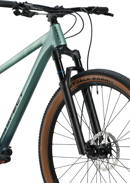 Изображение товара Велосипед Aspect Air Expert 29 2025 (M 18, зеленый, разобранный, в коробке)