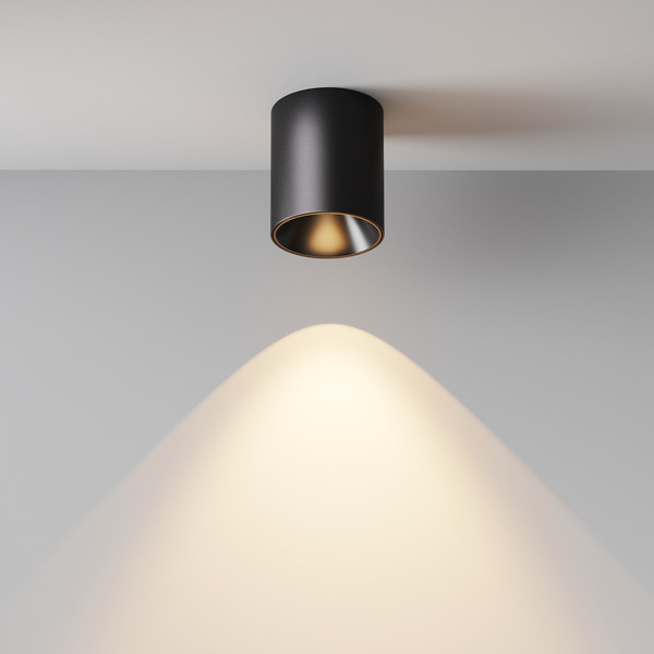 Изображение товара Точечный светильник Maytoni Alfa Led C064CL-12W3K-RD-B