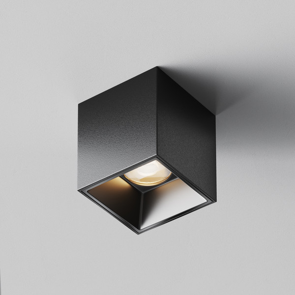 Изображение товара Точечный светильник Maytoni Alfa Led C064CL-5W3K-SQ-B