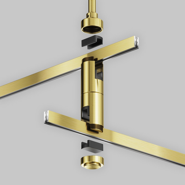 Изображение товара Потолочная база для трекового светильника Maytoni Medium TRA158C-D1-BS