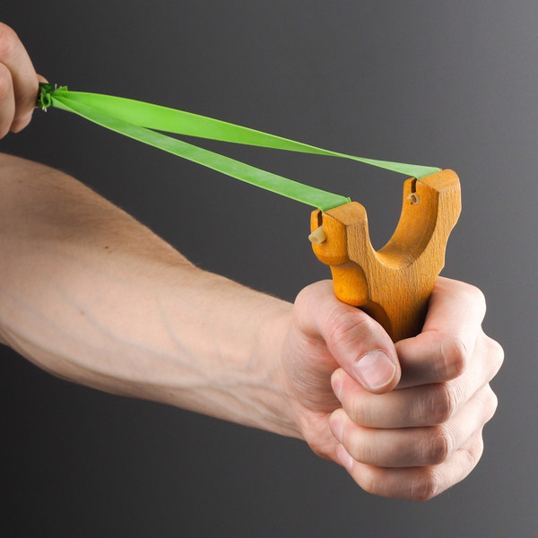 Изображение товара Рогатка игрушечная Sima-Land Детство / 7126398 (желтый)