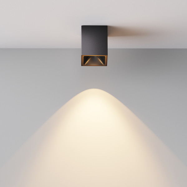 Изображение товара Точечный светильник Maytoni Alfa Led C065CL-8W3K-SQ-B