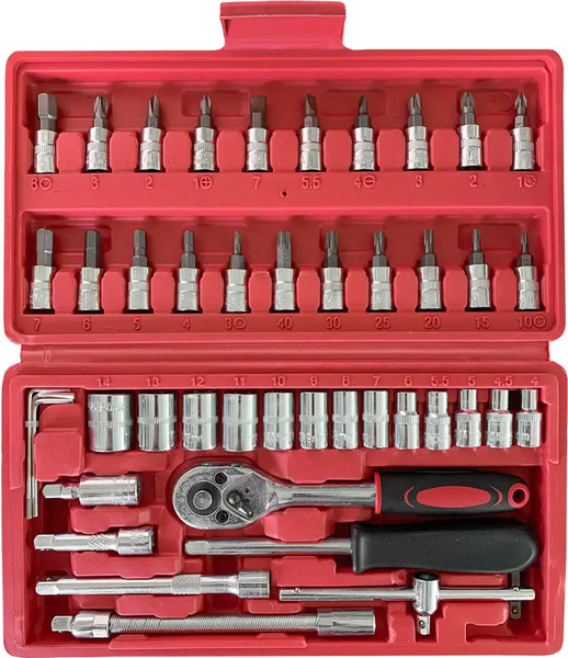 Изображение товара Универсальный набор инструментов ALLMART MUH235232 (46пр)