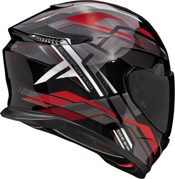 Изображение товара Мотошлем Scorpion Exo Exo-Gt Sp Air Augusta (р. M, черный/серый/красный)