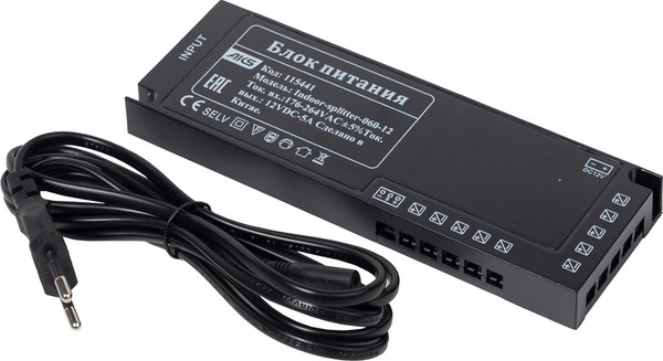 Изображение товара Блок питания для светодиодной ленты AKS Indoor Splitter 60W/12V