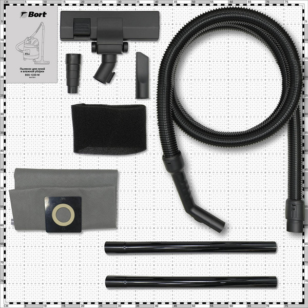 Изображение товара Профессиональный пылесос Bort BSS-1220-M (93417814)