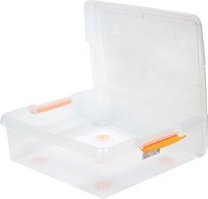 Изображение товара Контейнер для хранения Iris Thin Box / UG-475O (35л, прозрачный)