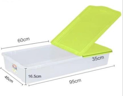 Изображение товара Контейнер для хранения Iris Under-Bed Plastic Box / UB950-GR (46л, зеленый)