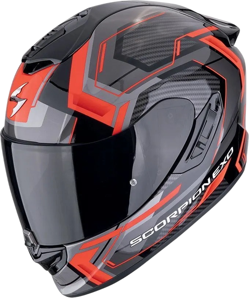 Изображение товара Мотошлем Scorpion Exo EXO-1400 Evo II Linart (р. S, черный/красный/серый)