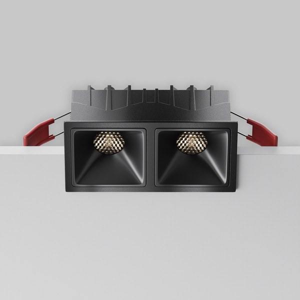 Изображение товара Точечный светильник Maytoni Alfa Led DL043-02-10W4K-SQ-B-1