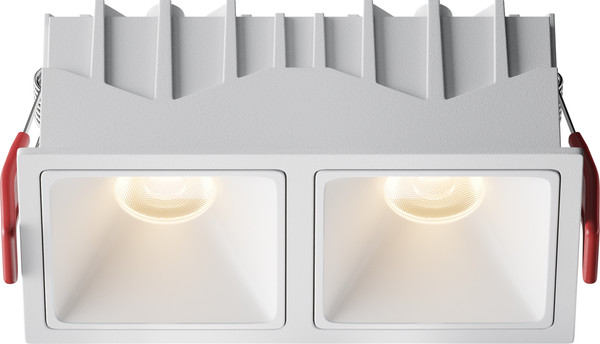 Изображение товара Точечный светильник Maytoni Alfa Led DL043-02-10W3K-SQ-W-1