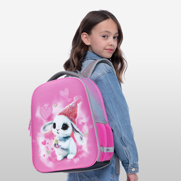 Изображение товара Школьный рюкзак Berlingo Expert Mini. Dreamy Bunny / RU-EXM-1111