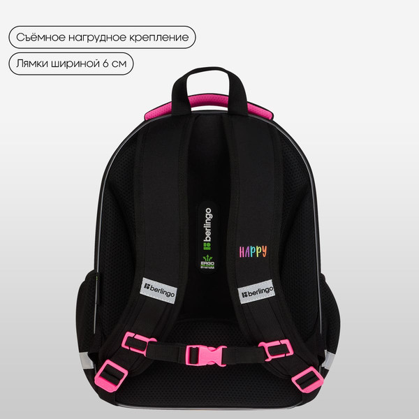 Изображение товара Школьный рюкзак Berlingo Expert Plus. Candy Princess / RU-EXPL-1105