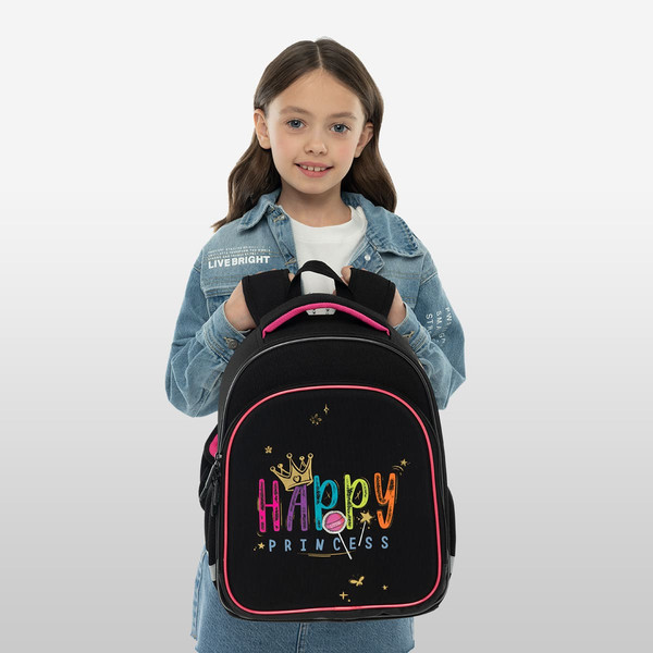 Изображение товара Школьный рюкзак Berlingo Expert Plus. Candy Princess / RU-EXPL-1105