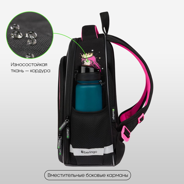Изображение товара Школьный рюкзак Berlingo Expert Plus. Candy Princess / RU-EXPL-1105