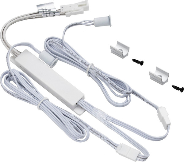 Изображение товара Выключатель для светодиодной ленты AKS бесконтактный на преграду накладной/врезной (60W, белый)