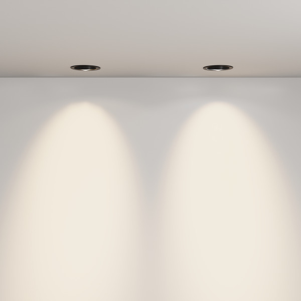 Изображение товара Точечный светильник Maytoni Lens DL105-12W3K-B