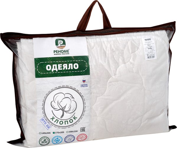 Изображение товара Одеяло Реноме Евро Поплин 42/083н 200x220 (хлопок, 100)
