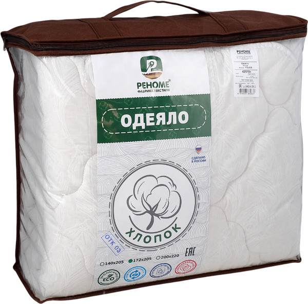 Изображение товара Одеяло Реноме Евро Поплин 42/015н 200x220 (хлопок, 320)