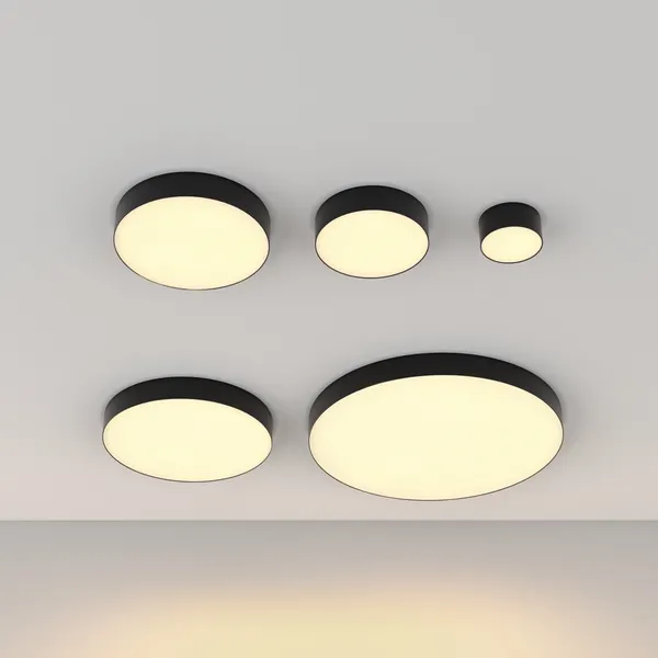 Изображение товара Потолочный светильник Maytoni Zon C032CL-45W2.7K-RD-B